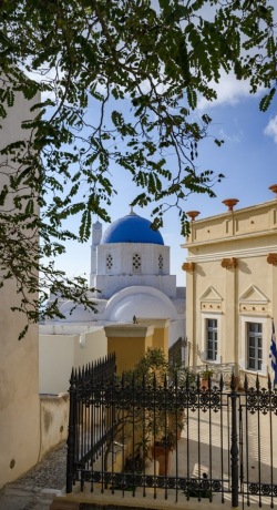 Pyrgos traditional village - Santorini