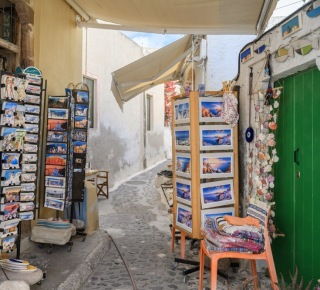 Pyrgos traditional village - Santorini
