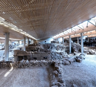 Akrotiri excavations - Santorini