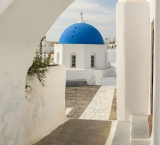 Megalochori Village Santorini