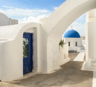 Megalochori Village Santorini